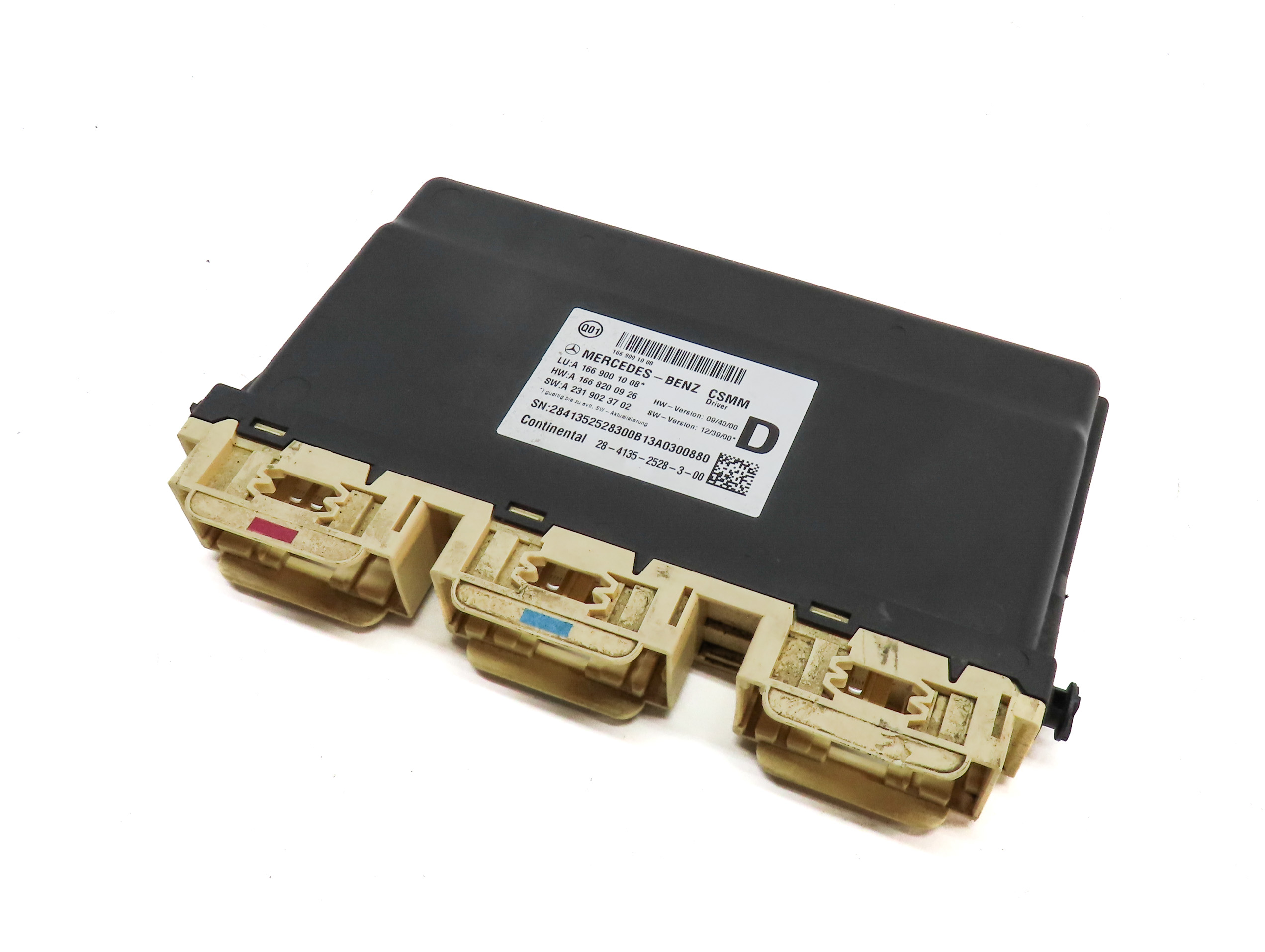 2014 MERCEDES GL450 (X166) FRONT LEFT DRIVER SEAT CONTROL MODULE — exact item pictured